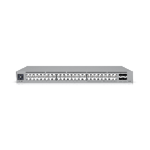 UniFi Switch Pro Max 48 Switch Capa 3 con 48 Ptos 16 a2.5 GbE y 32 a1 GbE 4 Ptos SFP+ 10G y Pantalla Informativa Integrada