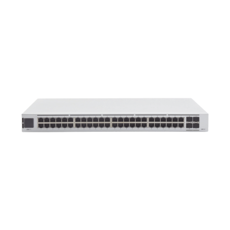 UniFi Switch USW-Pro-48 Capa 3 de 48 Ptos Gigabit RJ-45 + 4 Ptos 1/10G SFP+ pantalla informativa