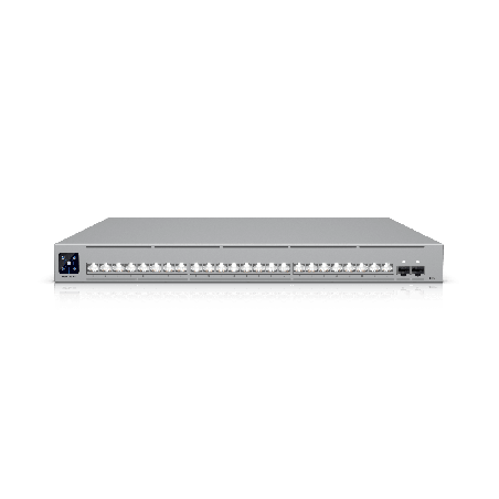 UniFi Switch USW-Pro-XG-24 / Capa 3 / 24 Ptos16 a10 GbE 8 a25 GbE + 2 Ptos SFP28 25 G