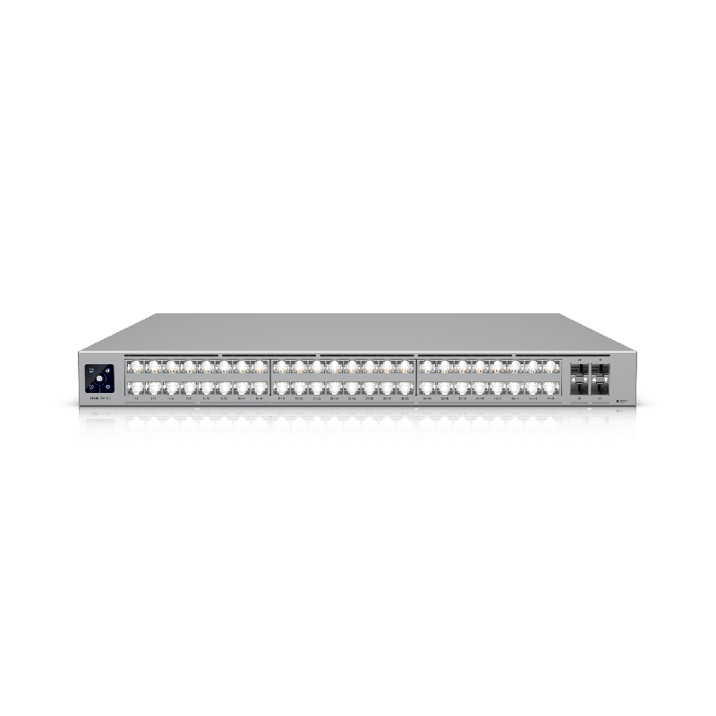 UniFi Switch USW-Pro-XG-48 / Capa 3 / 48 Ptos 32 a10 GbE 16 a25 GbE + 4 Ptos SFP28 25 G