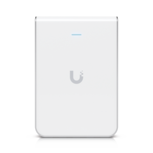 Access Point UniFi U6 In Wall/Montaje p/pared WIFI 6 2.4 Y 5 Ghz hasta 5.3 Gbps 1 pto PoE In 4 ptos secundarios 1 PoE Out