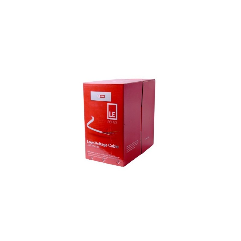 Bobina de 305 Metros (1000 Pies / Cable de CCA / 6 x 22 AWG / Tipo Aluminio Revestido de Cobre / Aplicaciones en Control de Acce