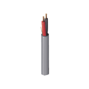 Bobina de 305 Metros (1000 Pies de Cable / 2 x 16 AWG /  Gris / Para Aplicaciones Multi Proposito, Seguridad, Control de Acceso,