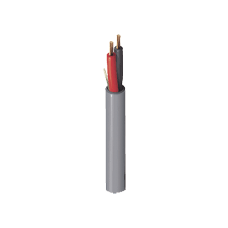 Bobina de 305 Metros (1000 Pies de Cable / 2 x 16 AWG /  Gris / Para Aplicaciones Multi Proposito, Seguridad, Control de Acceso,