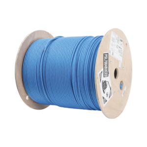 Bobina de Cable Blindado S/FTP de 4 Pares, Cat7, Inmune a Ruido e Interferencias, LSZH (Bajo Humo, Cero Halogenos,  Azul, Bobina