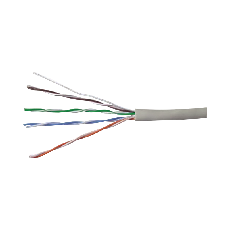 Bobina de Cable UTP 305 Metros (1000 Pies de Cobre, PanNet, Gris, Cat5e (24 AWG, PVC (CM, de 4 Pares
