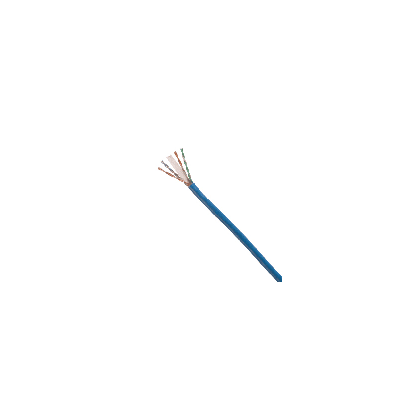 Bobina de Cable UTP 305 Metros (1000 Pies de Cobre, TX6000 PanNet, Reelex, Azul, Cat6 (24 AWG, PVC (CM, de 4 Pares