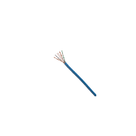 Bobina de Cable UTP 305 Metros (1000 Pies de Cobre, TX6000 PanNet, Reelex, Azul, Cat6 (24 AWG, PVC (CM, de 4 Pares