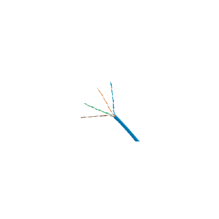 Bobina de Cable UTP 305 Metros (1000 Pies de Cobre, TX6000? PanNet, Azul, Cat6 (24 AWG, CMP (Plenum, de 4 Pares