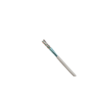 Bobina de Cable UTP de 4 Pares, Cat6A, 23 AWG, CMP (Plenum,  Blanco, 305m
