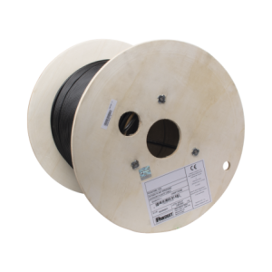 Bobina de Cable UTP de 4 Pares, PanNet, Para Exterior con Gel, Cat6 (23 AWG, Industrial para Climas Extremos,  Negro, 305 Metros