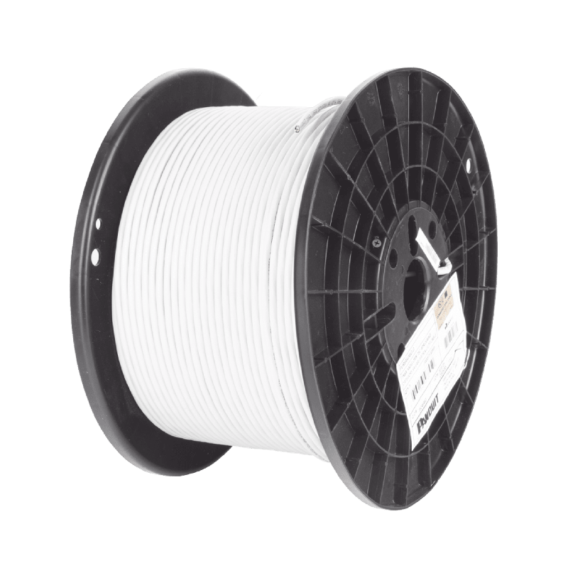 Bobina de Cable UTP de 4 Pares, Vari-MaTriX HD, Cat6A, 23 AWG, LSZH-3 (Libre de Gases Toxicos,  Blanco, 305 Metros (1000 Pies