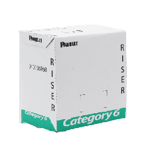 Bobina de Cable UTP, Cat6 de Alto Rendimiento (+350 MHz, 23 AWG, PVC (CMR, Riser, Bobina de 305 Metros (1000 Pies,  Azul