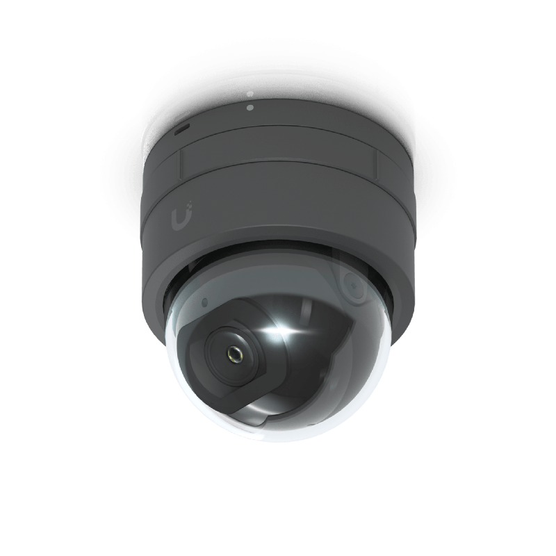 Camara IP UniFi G5 Domo Ultra Color Negro Bajo Perfil Interior 2K 4MPX Angulo Amplio 102.4° VisiOn Nocturna IR Hasta 20mts Detec