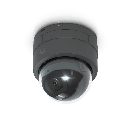 Camara IP UniFi G5 Domo Ultra Color Negro Bajo Perfil Interior 2K 4MPX Angulo Amplio 102.4° VisiOn Nocturna IR Hasta 20mts Detec