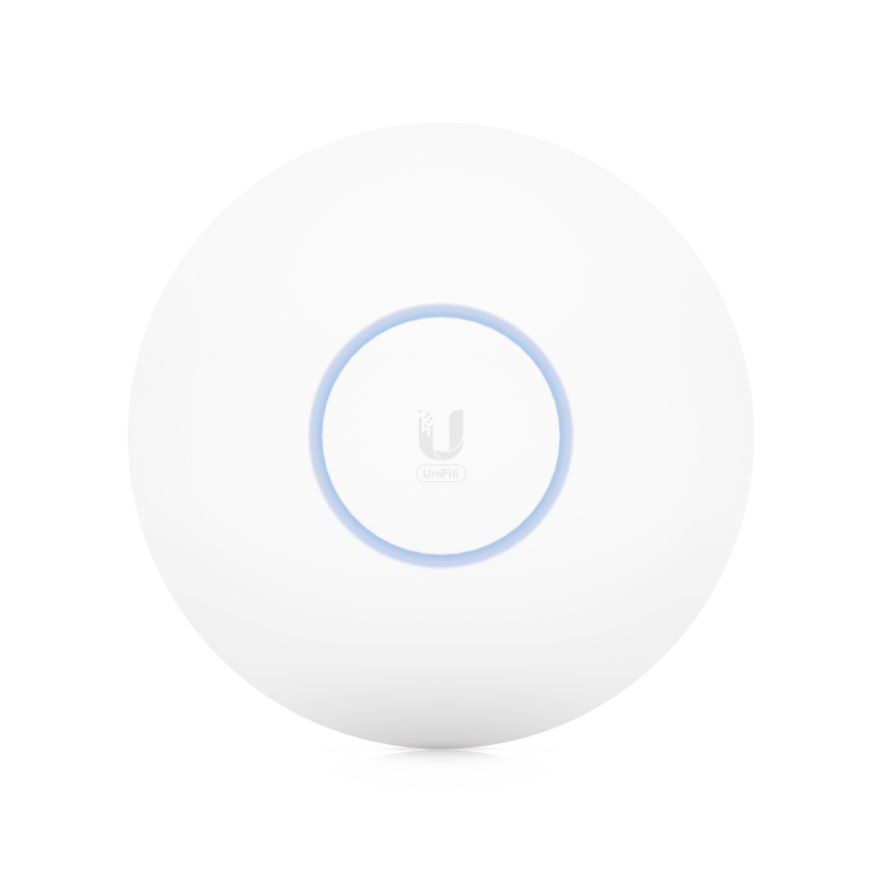 Access Point UniFi WiFi 6 Pro doble banda interior hasta 5.3 Gbps 5 GHz MU-MIMO 4x4 y OFDMA y 2.4 GHz MIMO 2x2
