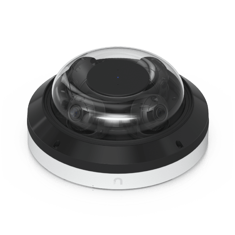 Camara Multisensor AI de 32 MP con 4 Lentes Ajustables Zoom optico 2.33aCobertura IR 360° Motor AI Multi-TOPS y AlimentaciOn PoE