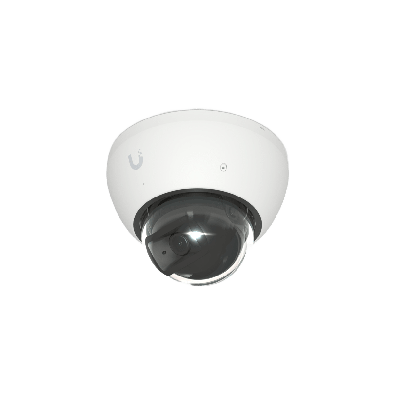 Camara UniFi Protect G5 AI Dome Blanco Interior o Exterior 4K 8MPX Angulo 109.9°. VisiOn Nocturna IR Hasta 40m Detecciones Intel