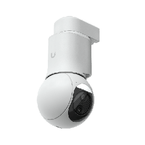 Camara UniFi Protect G6 PTZ Color Blanco Doble Lente 4K Zoom Hibrido 10x Motor AI Multi-TOPS VisiOn Nocturna IR 30m Audio Bidire