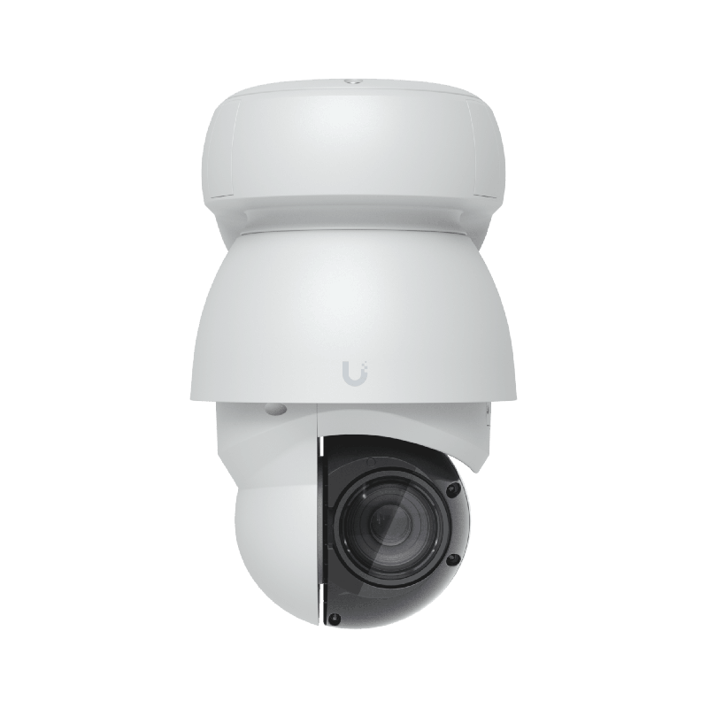Camara UniFi Protect PTZ AI Industrial Color Blanco 4K 8MPX Zoom optico 22x VisiOn Nocturna IR 100 m Reconocimiento Facial y Pla