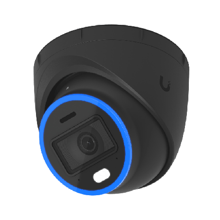 Camara UniFi Protect Turret AI Negra / 4K8MP / Angulo ultra-ancho 109.9 / VisiOn Nocturna IR 40 m / AI Avanzado: Reconocimiento 