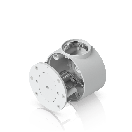 Camera Compact Junction Box Caja de Conexiones AntimanipulaciOn Camaras Compactas Dome y Turret Color Blanco