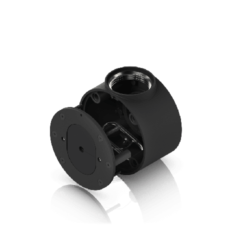 Camera Compact Junction Box Caja de Conexiones AntimanipulaciOn Camaras Compactas Dome y Turret Color Negro