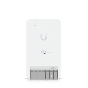 Centro de Control de Acceso Compacto Ubiquiti UniFi / Terminal de Bloqueo 12V / Entradas Adicionales Sensor y BotOn / Alimentaci